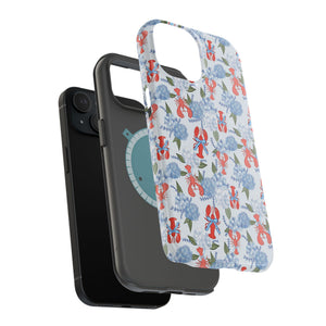 Lobster Hydrangea Magnetic Phone Case