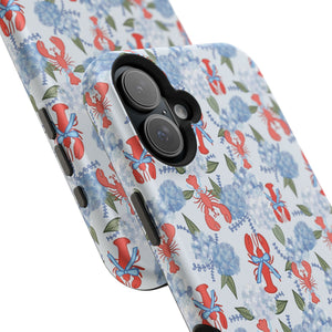 Lobster Hydrangea Magnetic Phone Case
