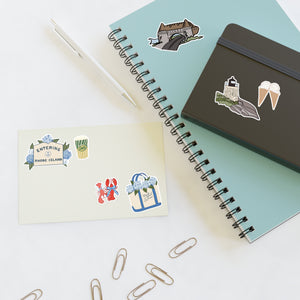 Rhode Island Summer Sticker Sheet