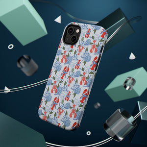 Lobster Hydrangea Magnetic Phone Case