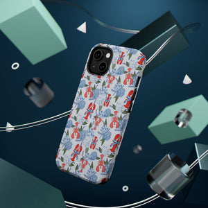 Lobster Hydrangea Magnetic Phone Case