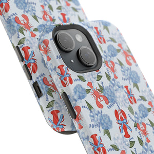 Lobster Hydrangea Magnetic Phone Case