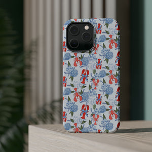 Lobster Hydrangea Magnetic Phone Case