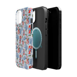 Lobster Hydrangea Magnetic Phone Case