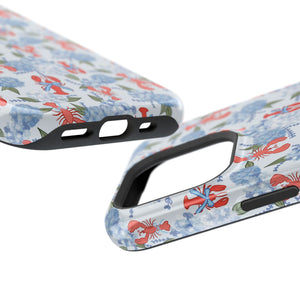 Lobster Hydrangea Magnetic Phone Case