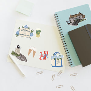 Rhode Island Summer Sticker Sheet