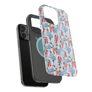 Lobster Hydrangea Magnetic Phone Case