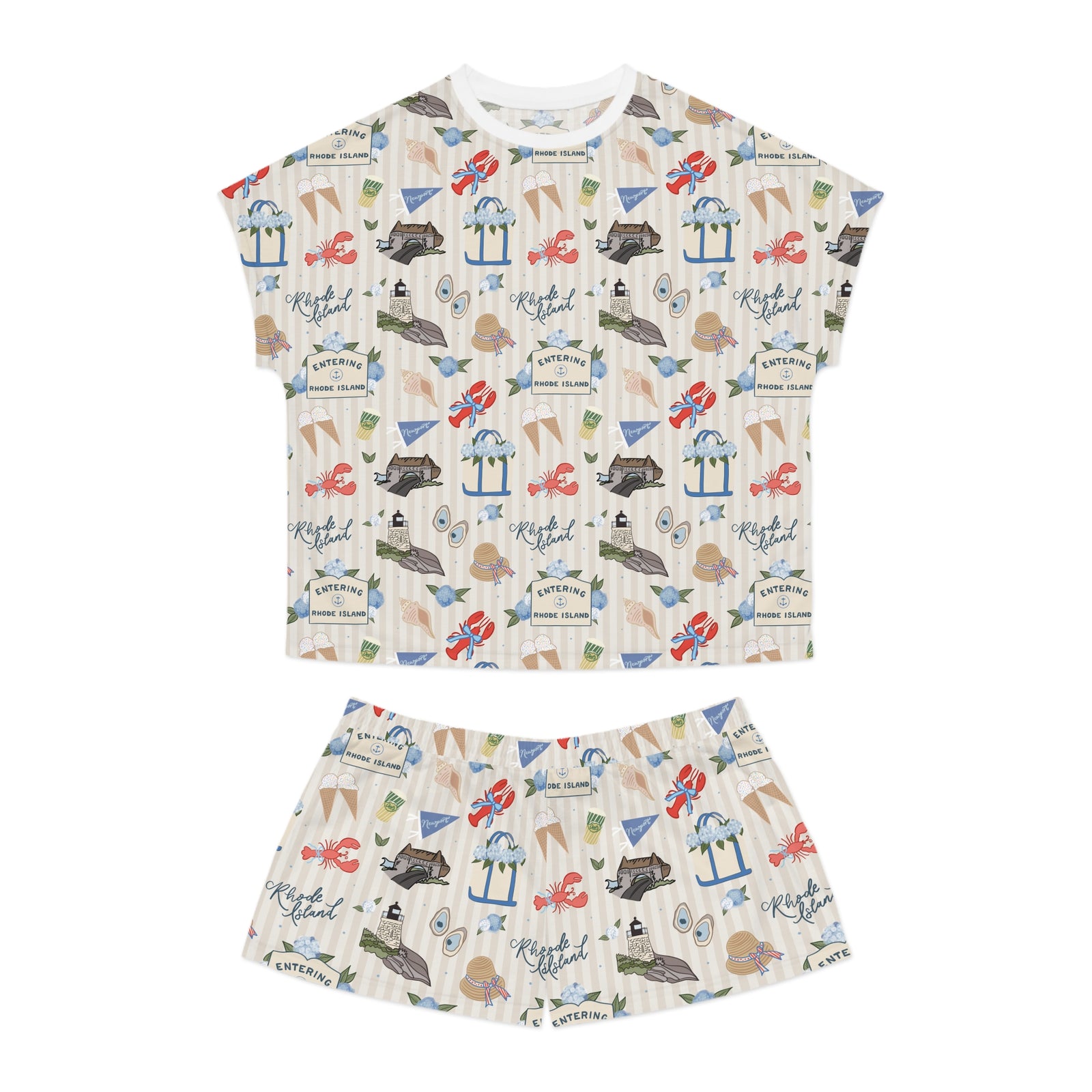 Women's Rhode Island Summer Pajama Set