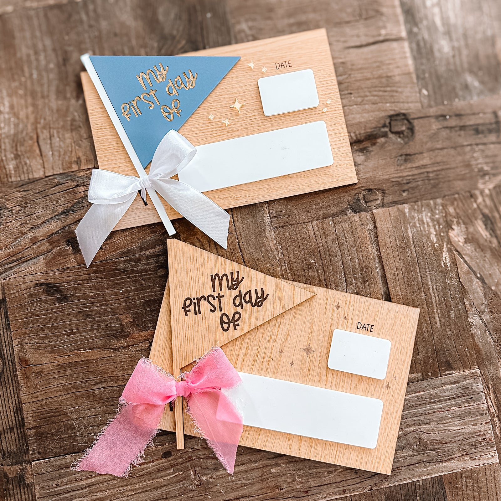 My First Day Flag Board