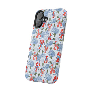 Lobster Hydrangea Magnetic Phone Case