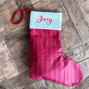 Personalized Christmas Stocking