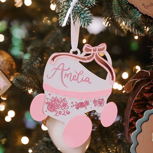 Baby Carriage Ornament
