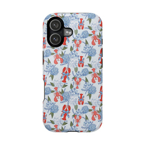 Lobster Hydrangea Magnetic Phone Case