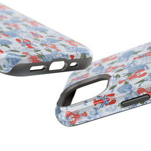 Lobster Hydrangea Magnetic Phone Case