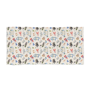 Rhode Island Summer Beach Towel