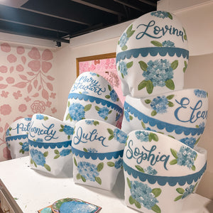 Custom Hand Painted Baby Doll Carriage