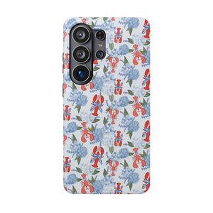 Lobster Hydrangea Magnetic Phone Case