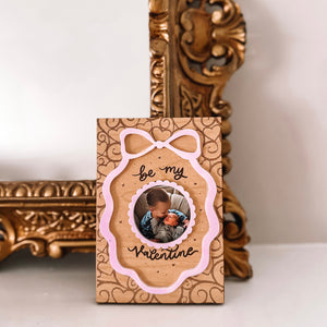 Heart Bow Magnet Photo Frame