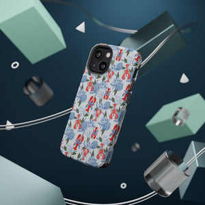 Lobster Hydrangea Magnetic Phone Case
