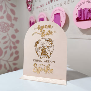Pet Bar Sign