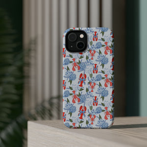 Lobster Hydrangea Magnetic Phone Case