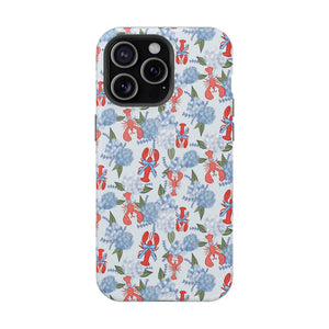 Lobster Hydrangea Magnetic Phone Case