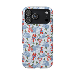 Lobster Hydrangea Magnetic Phone Case