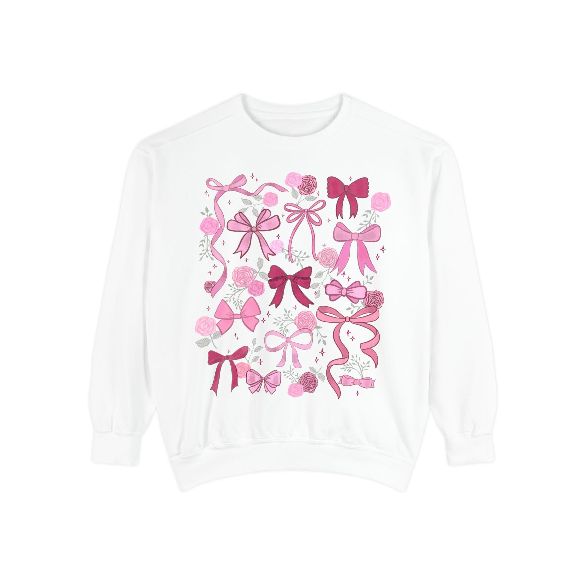 Love Swirl Fancy Comfort Colors Sweatshirt