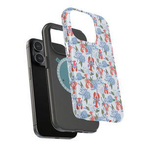 Lobster Hydrangea Magnetic Phone Case