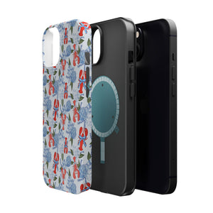 Lobster Hydrangea Magnetic Phone Case