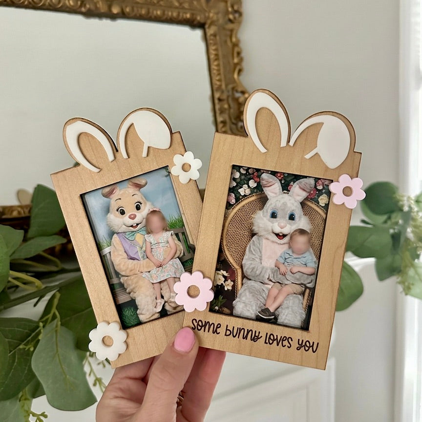 Easter Bunny Magnet Photo Frame