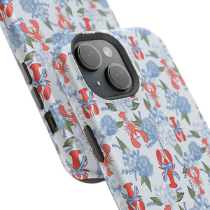 Lobster Hydrangea Magnetic Phone Case