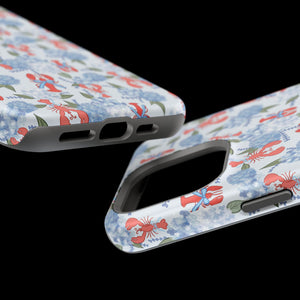 Lobster Hydrangea Magnetic Phone Case