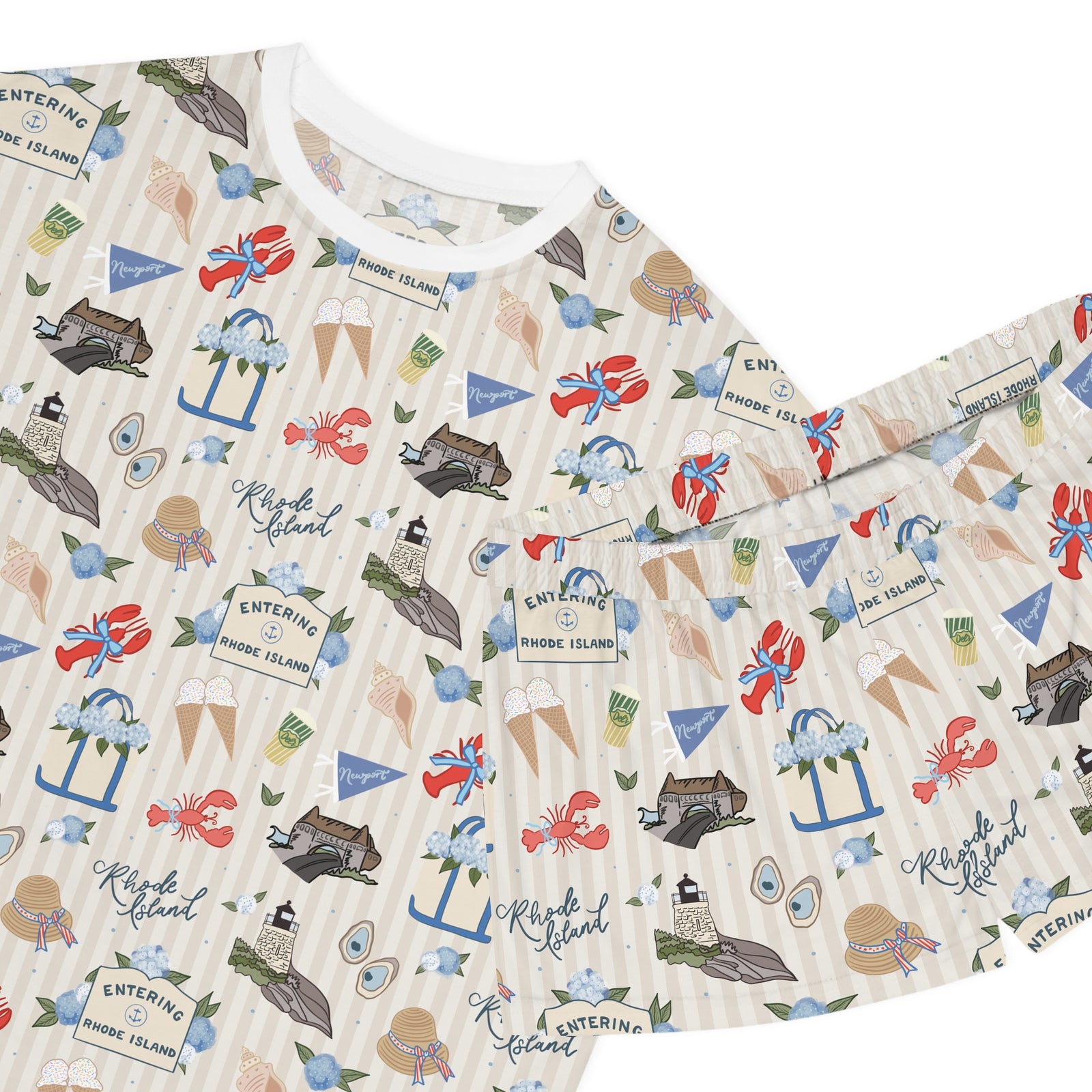 Women's Rhode Island Summer Pajama Set