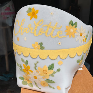 Custom Hand Painted Baby Doll Carriage