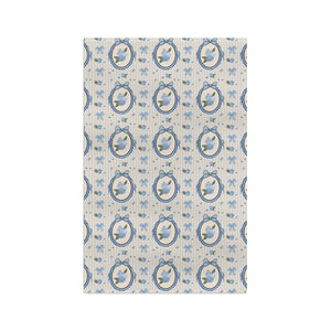Hydrangea Lace Microfiber Tea Towel