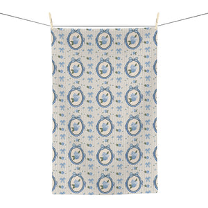 Hydrangea Lace Microfiber Tea Towel