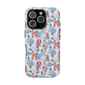 Lobster Hydrangea Magnetic Phone Case
