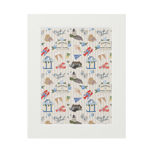 Rhode Island Summer Fine Art Print with Mat