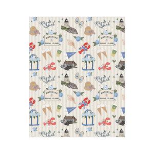 Rhode Island Summer Pattern Art Print