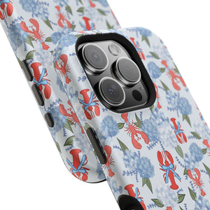 Lobster Hydrangea Magnetic Phone Case