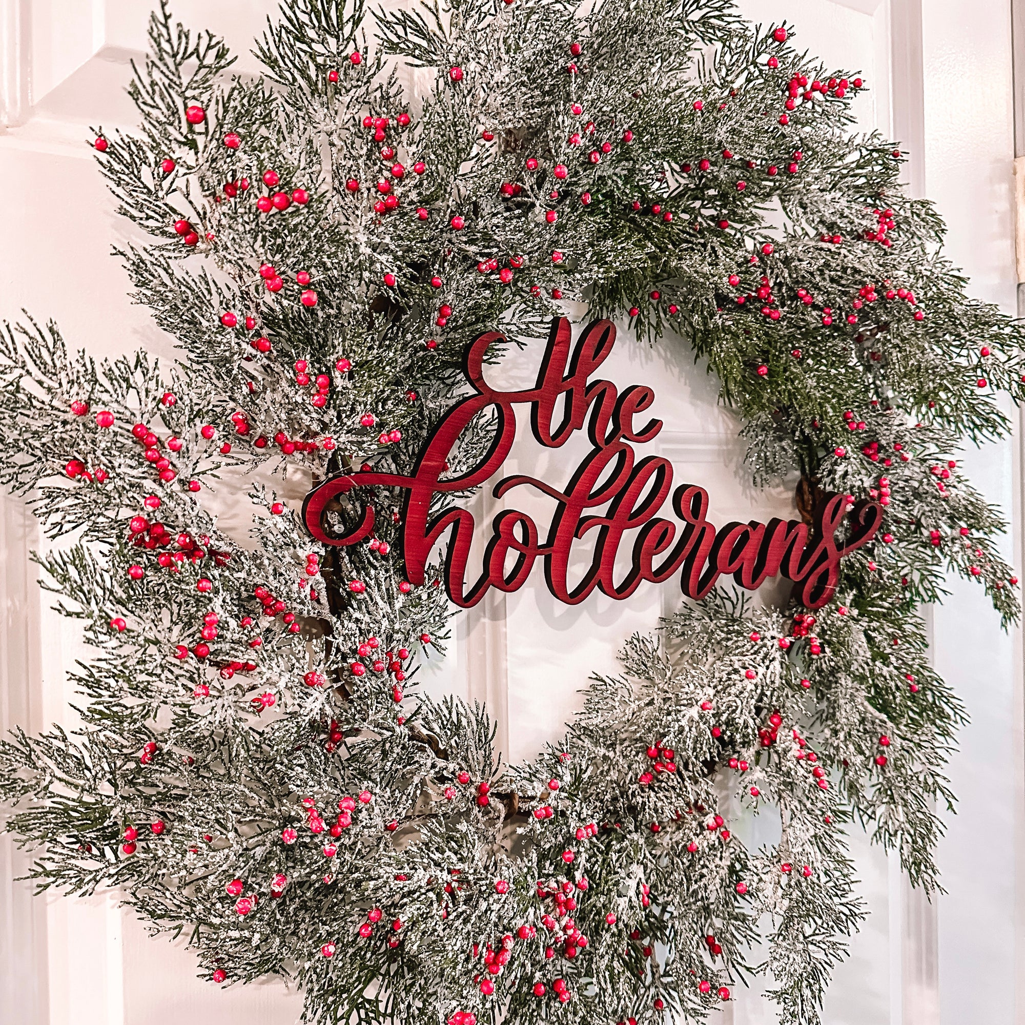 Personalized Wreath