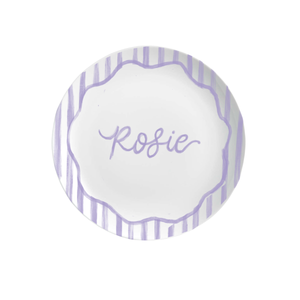 Hand Painted Birthday Plate