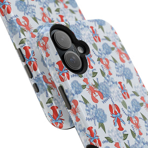 Lobster Hydrangea Magnetic Phone Case