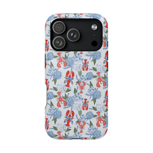 Lobster Hydrangea Magnetic Phone Case