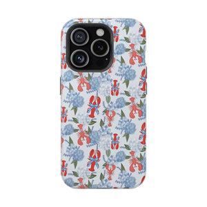 Lobster Hydrangea Magnetic Phone Case