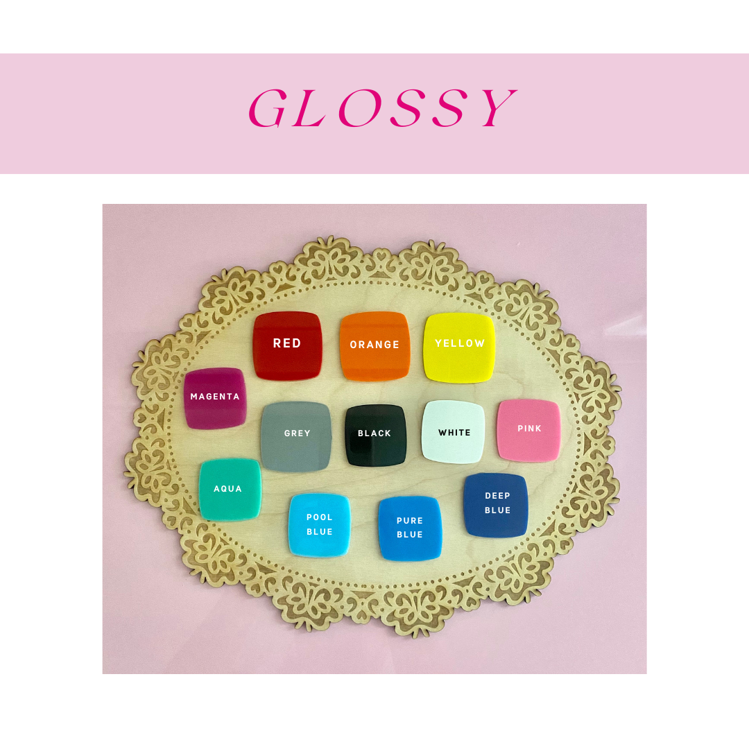 Custom Laser Cut Acrylic Letters