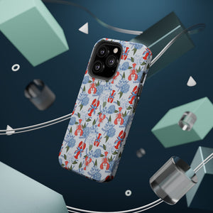 Lobster Hydrangea Magnetic Phone Case