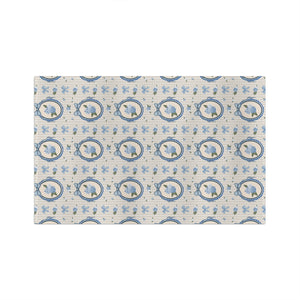 Hydrangea Lace Microfiber Tea Towel