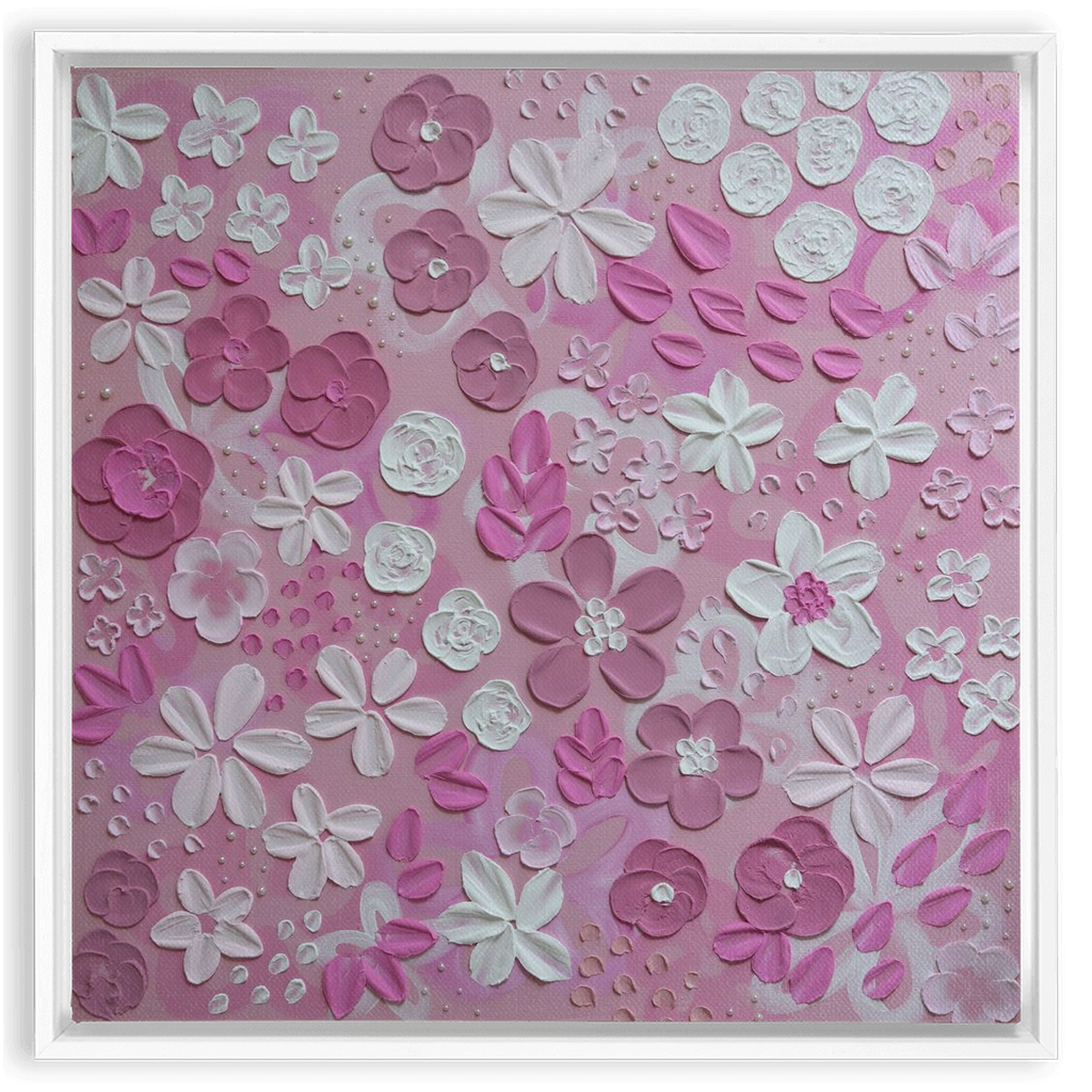 "Rose Colored Glasses" 20"x20" Canvas Print